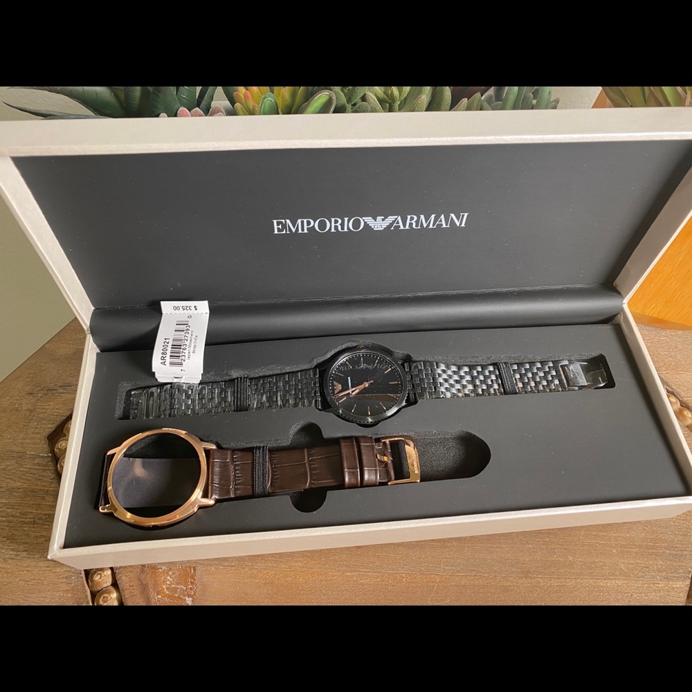 Emporio Armani Mens Watch and Strap Gift